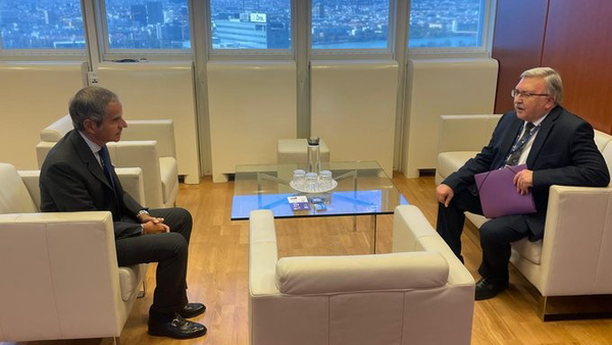 رایزنی مهم اولیانوف با گروسی درباره ایران