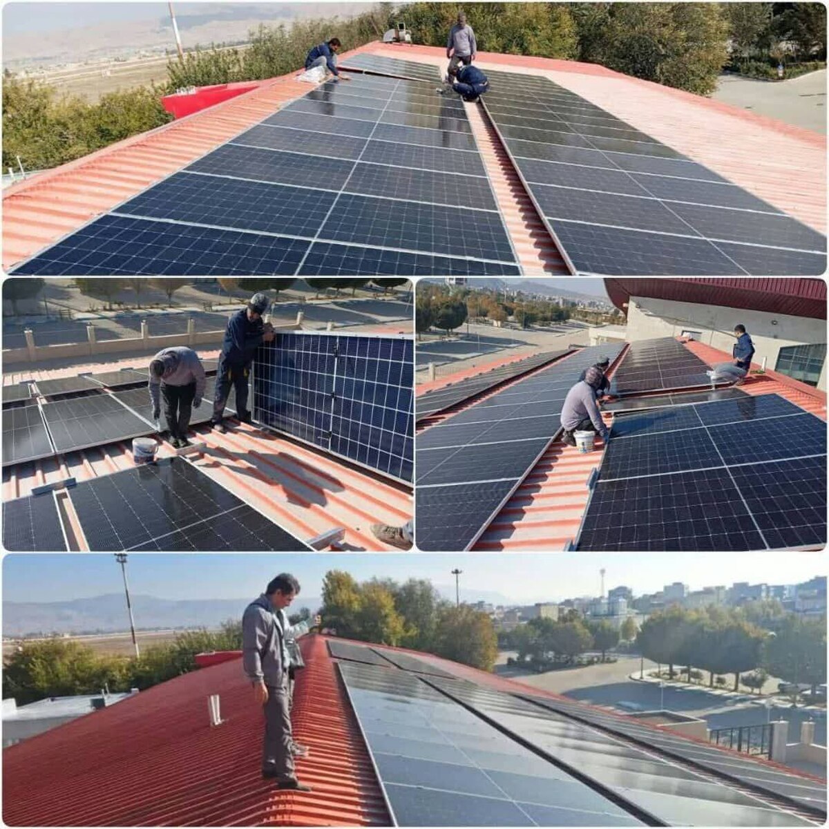 اولین فرودگاه کشور مجهز به نیروگاه خورشیدی شد