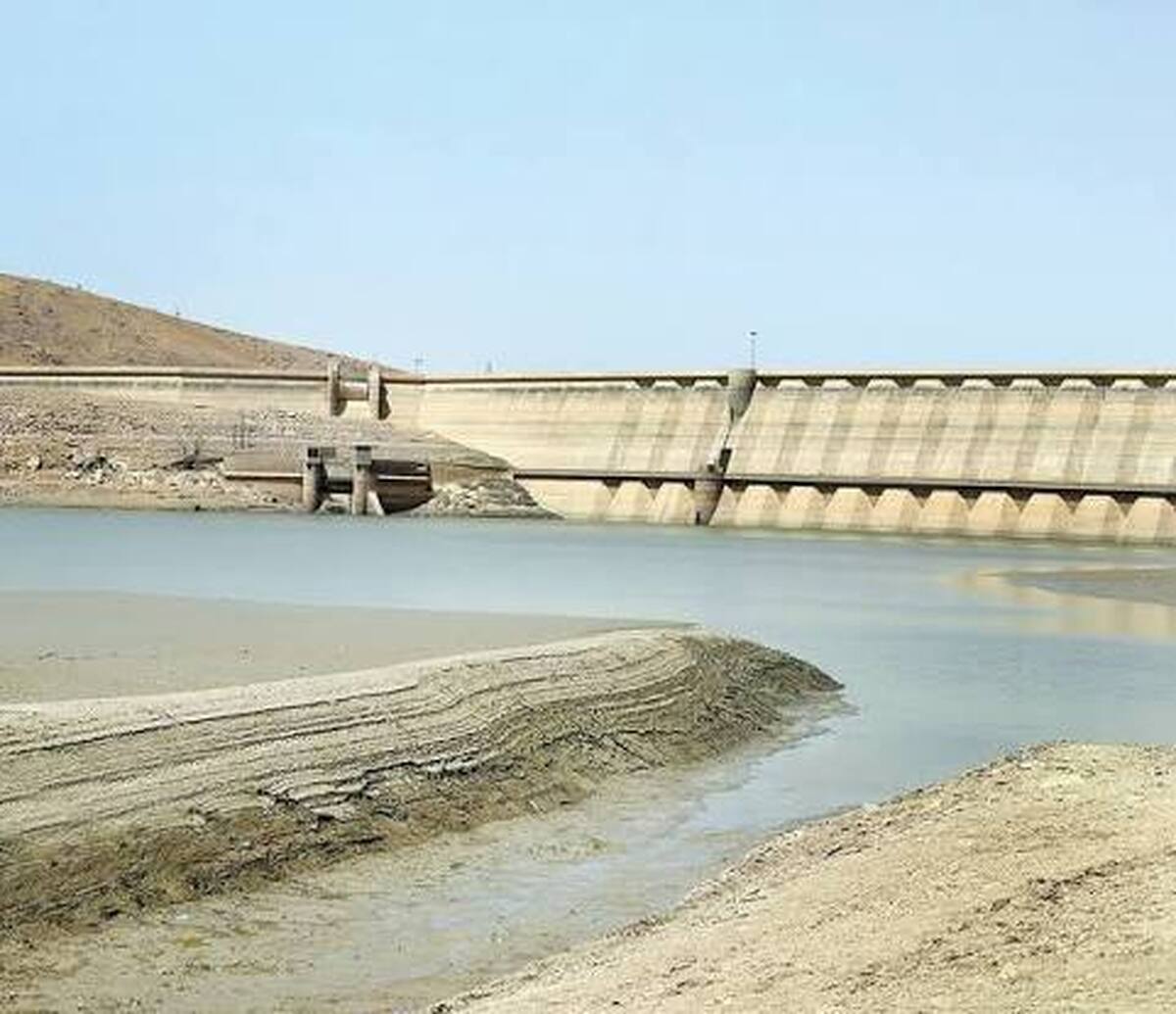 ۴۳ درصدی ورودی سدها کاهش یافت